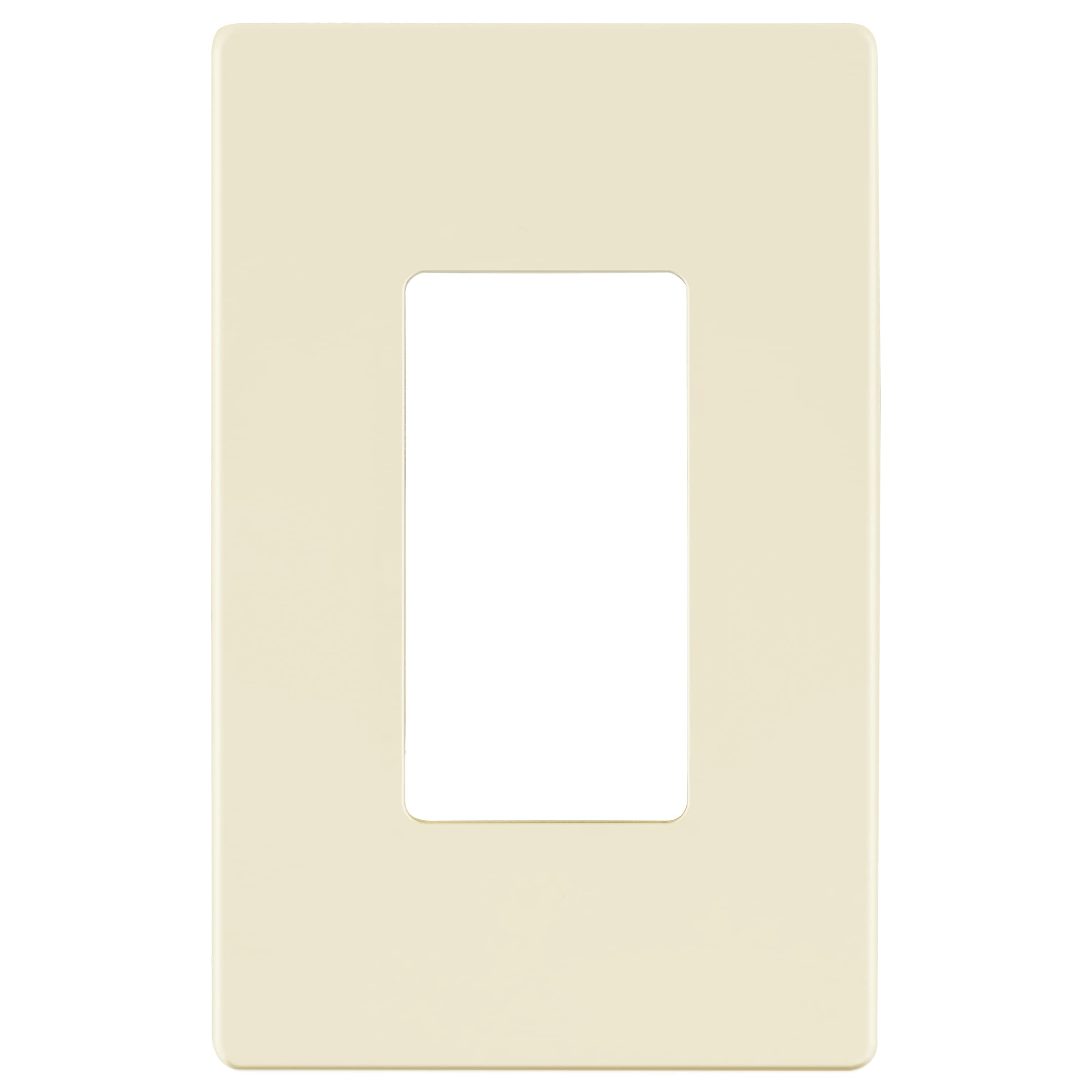 LIDER Brushed Finish Decorator Switch Cover, Screwless Wall Plate, Mid-Size 2-Gang 4.88" x 4.92", Unbreakable Polycarbonate Thermoplastic, UL Listed, LSWP-32M-BGD, Brushed Gold — view 68