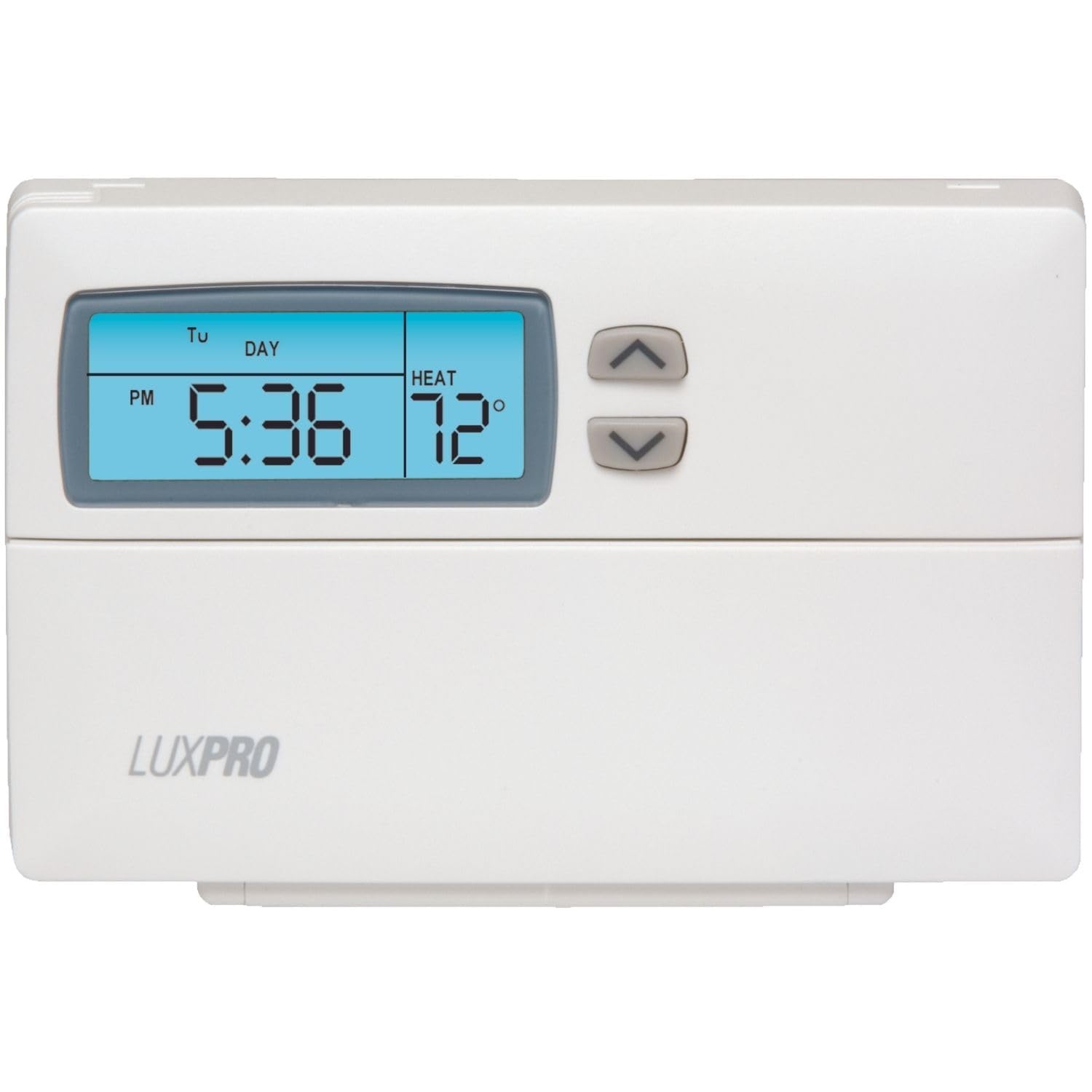 Sponsored Ad - Lux Pro Programmable Thermostat for Home Use; 1 Heat, 1 Cool, Model PSP511LC, 5-2 Day with Backlight