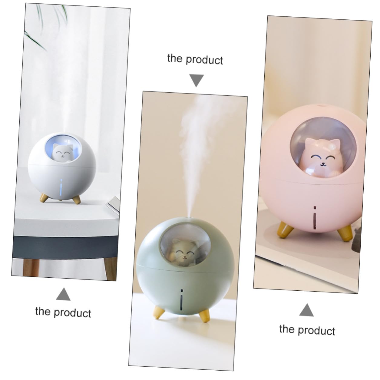Mini Humidificador USB Portátil Humidificador de Aire Silencioso para Hogar y Oficina Práctico y Compacto para Uso Diario