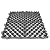 RevTime Modular Interlocking Deck Tile 13"x13"x3/4" Heavy Duty for Garage Flooring, Car Washing Facility, Deck Floor (Pack of 20), Gray