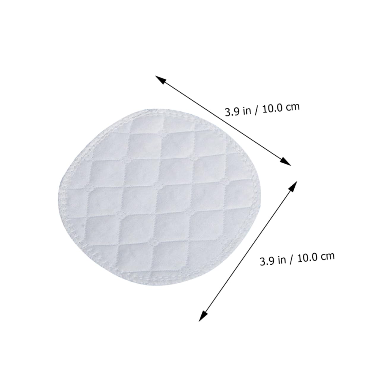 KOMBIUDA 20pcs Breast Pads Feeding Bra Pads Pads Breastfeeding Pads Feeding Pads Reusable Essentials Baby Products Ecological Cotton White Pregnant Woman Washable
