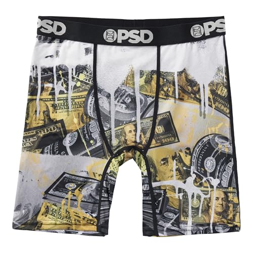 PSD Youth Boy's Money Print Boxer Briefs - Breathable and Supportive Kids Underwear with Moisture-Wicking Fabric2