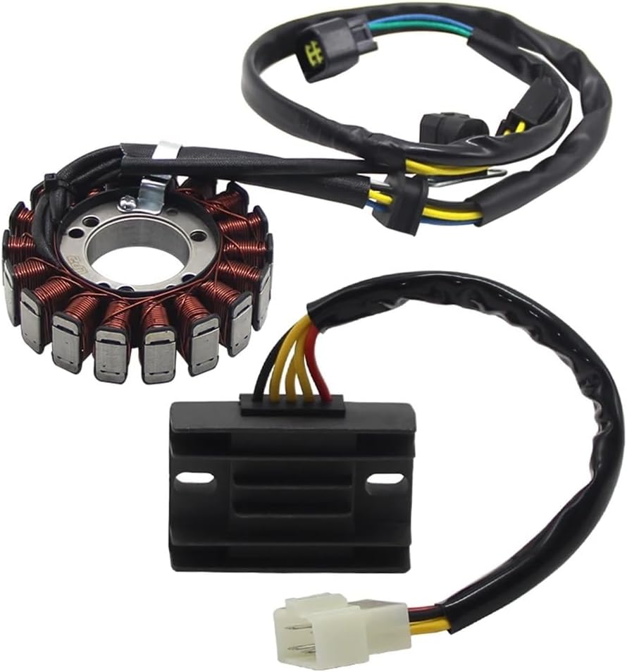 オートバイ磁気ステータコイル + 電圧レギュレータ整流器スズキモト DRZ250 【勝利】 DR250R 32101-13E