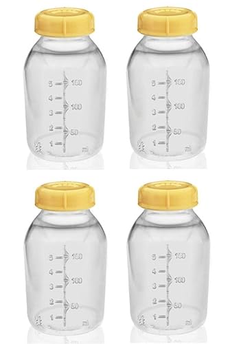 Medela Botellas de recolección y almacenamiento de leche materna de 5 oz (5.1 fl oz), 2 unidades sin BPA