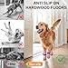 BEAUTYZOO Dog Socks, Non Slip Dog Socks to Prevent Licking Paws -Dog Shoes for Hot/Cold Pavement, Dog Boots & Paw Protectors, Dog Booties for Hardwood Floors, Small Medium Large Senior Dogs