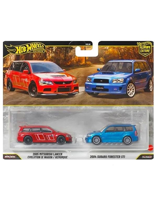 Amazon.com: Hot Wheels Premium 2 Pack 2005 Mitsubishi Lancer