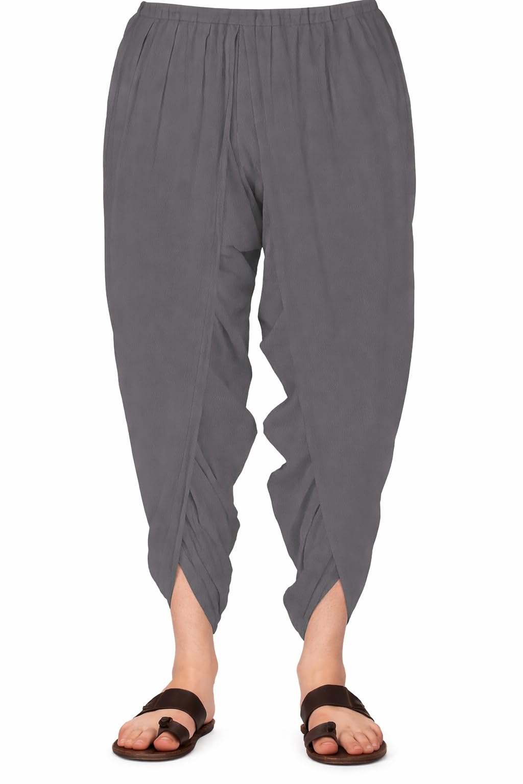 fressia fabrics Readymade Pure Rayon Yoga Meditation Dhoti Harem Pants-picture-13