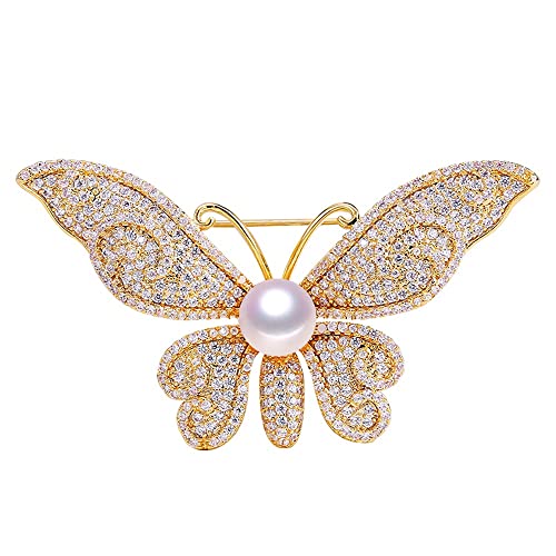 Broche de perles pour femme l'accessoire idéal pour illuminer vos tenues de bureau