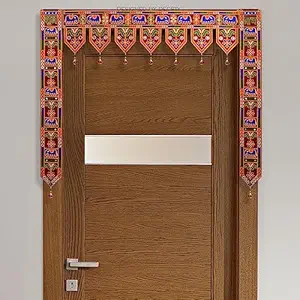 VANDIK Handmade Traditional Toran for Main Door Latest Elephant Design Bandarwal for Main Entrance