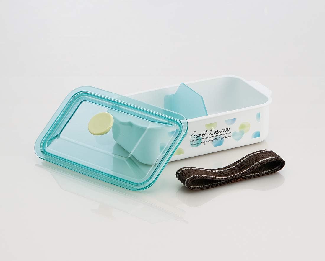 Skater Cocotte Lunch Box Lunch Box Sweet Lesson Mint Made in Japan 520 ml LCO5
