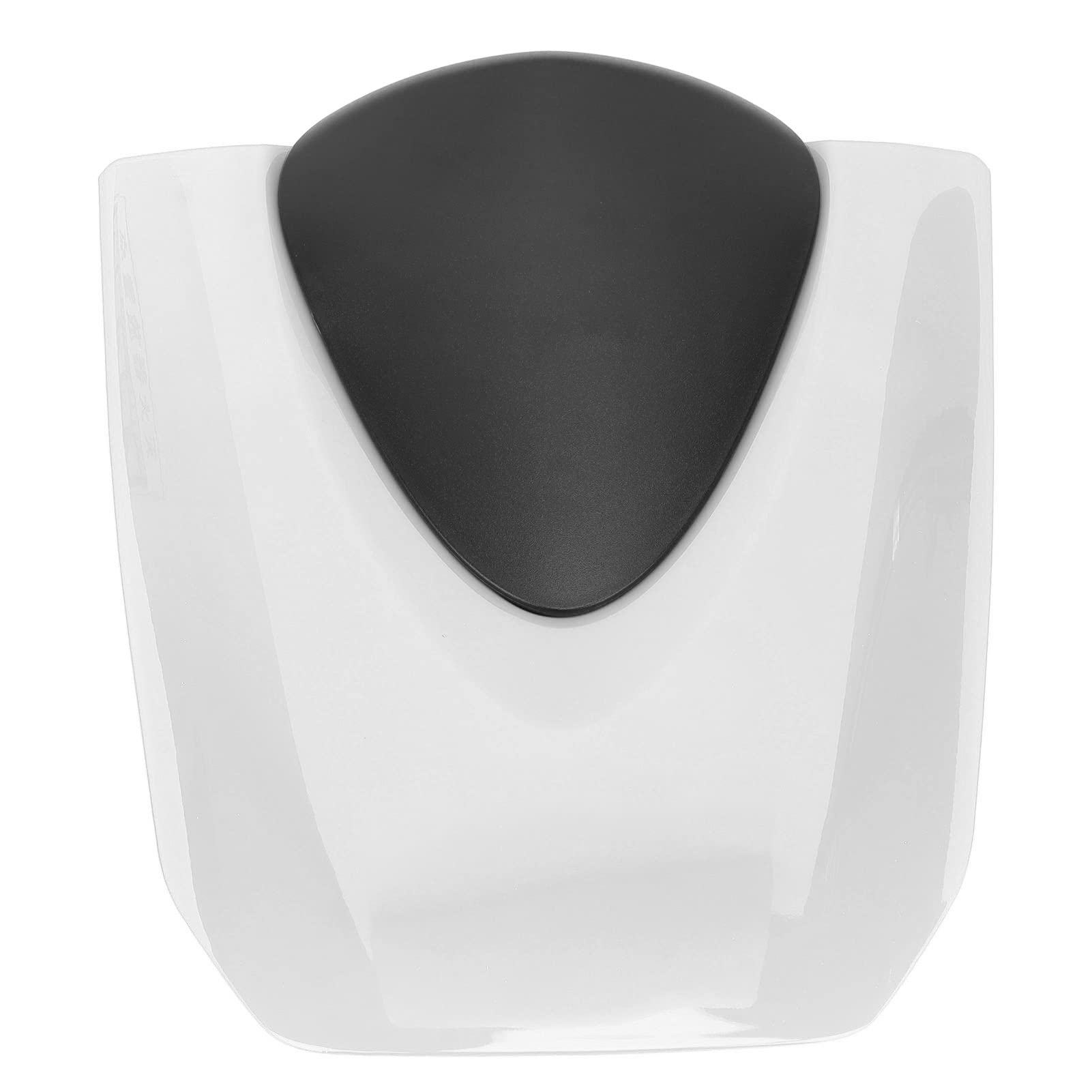 Ajuste Trasero de Repuesto para Carenado de Asiento Cubierta de Carenado Duradera para Pasajero de Motocicleta para CBR600RR 2007-2019, Material ABS Resistente a los Arañazos (WHITE)