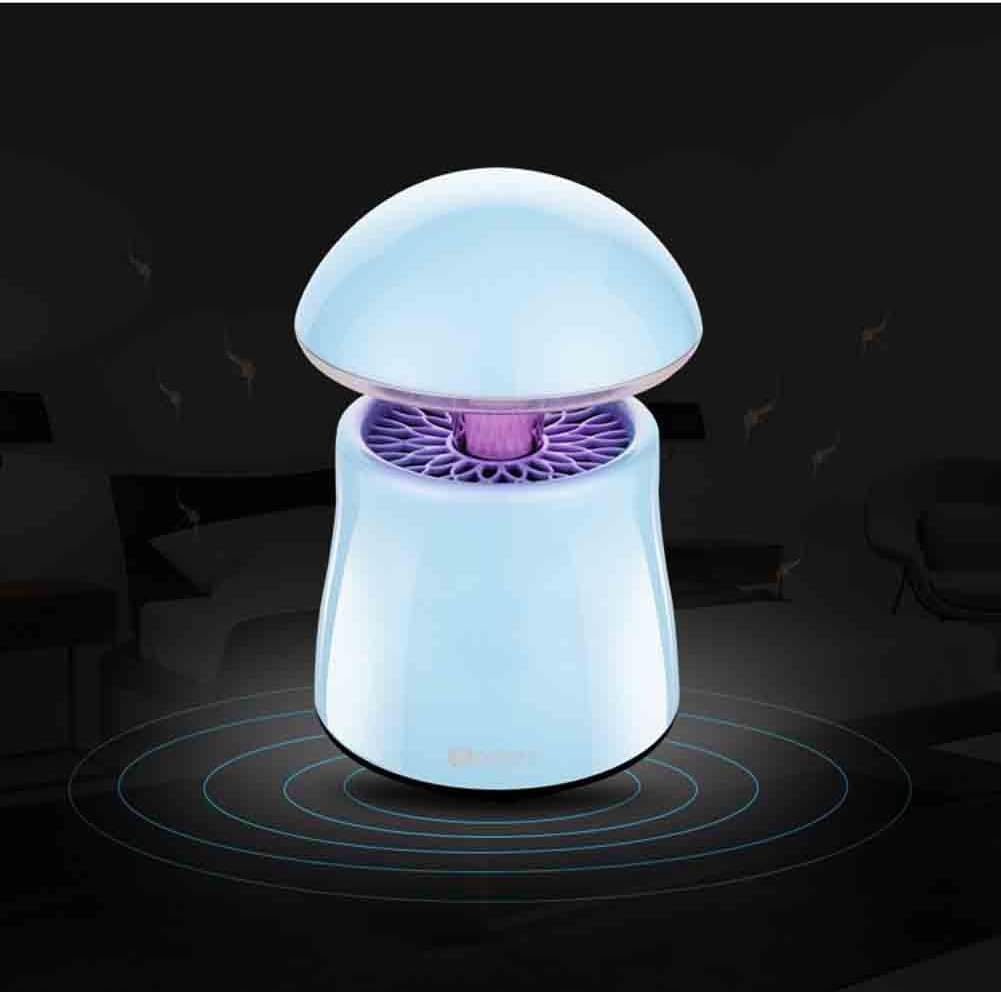 DAFUYE Mosquito lamp home without radiation, Pregnant woman baby Bedroom living room interior, Photocatalyst mute Automatic mosquito killer, black