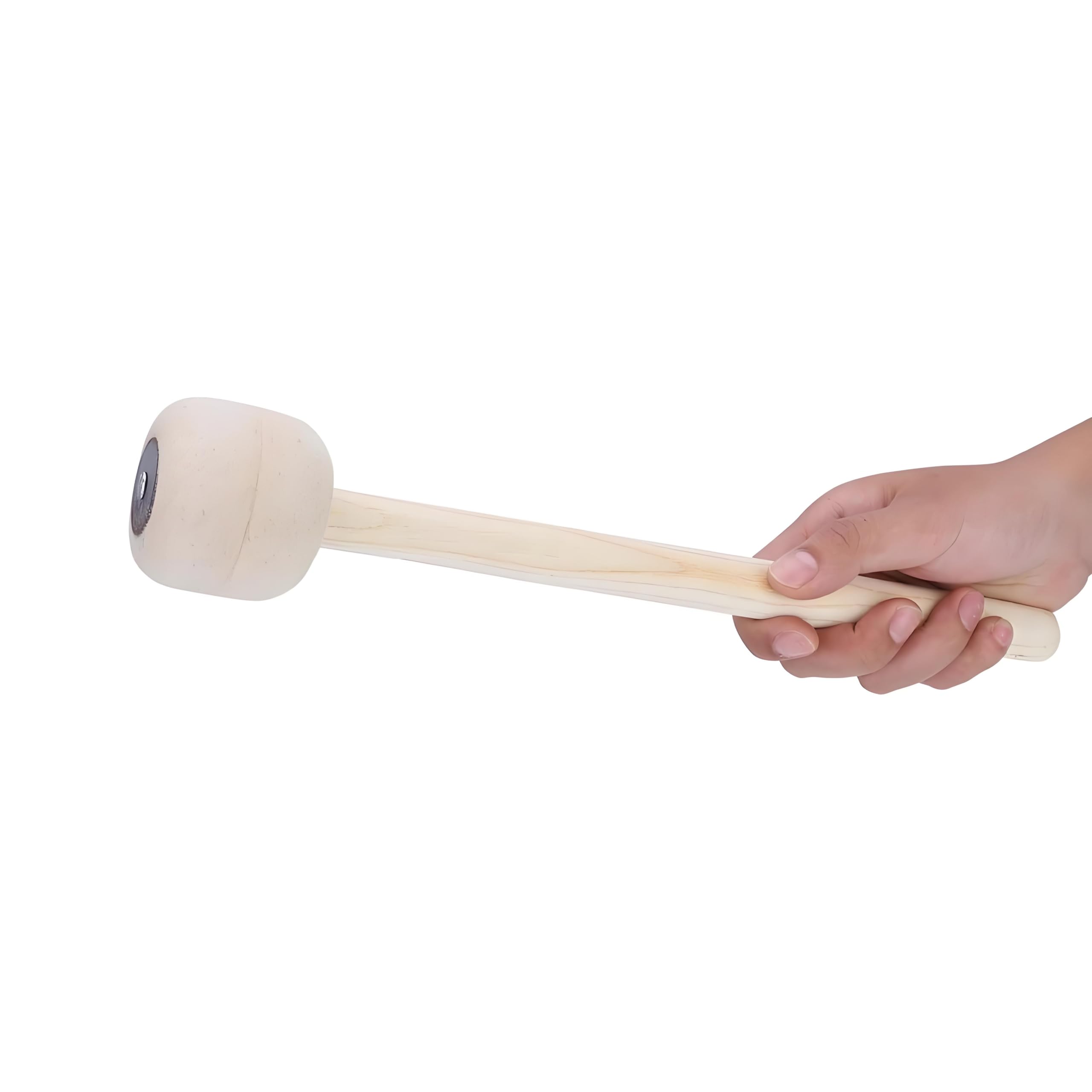 Drfeify Maillet de Tambour, de Percussion de Tambour de tête de Feutre de Laine