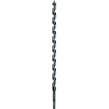 WoodOwl 08813 Deep Cut Wood Boring Auger Bit, 18-Inch Length x 1-Inch Diameter