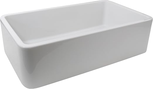 White Farmhouse Sink – 31" Fireclay Kitchen Sink