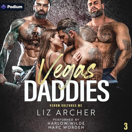 Vegas Daddies Audiolibro Por Liz Archer arte de portada