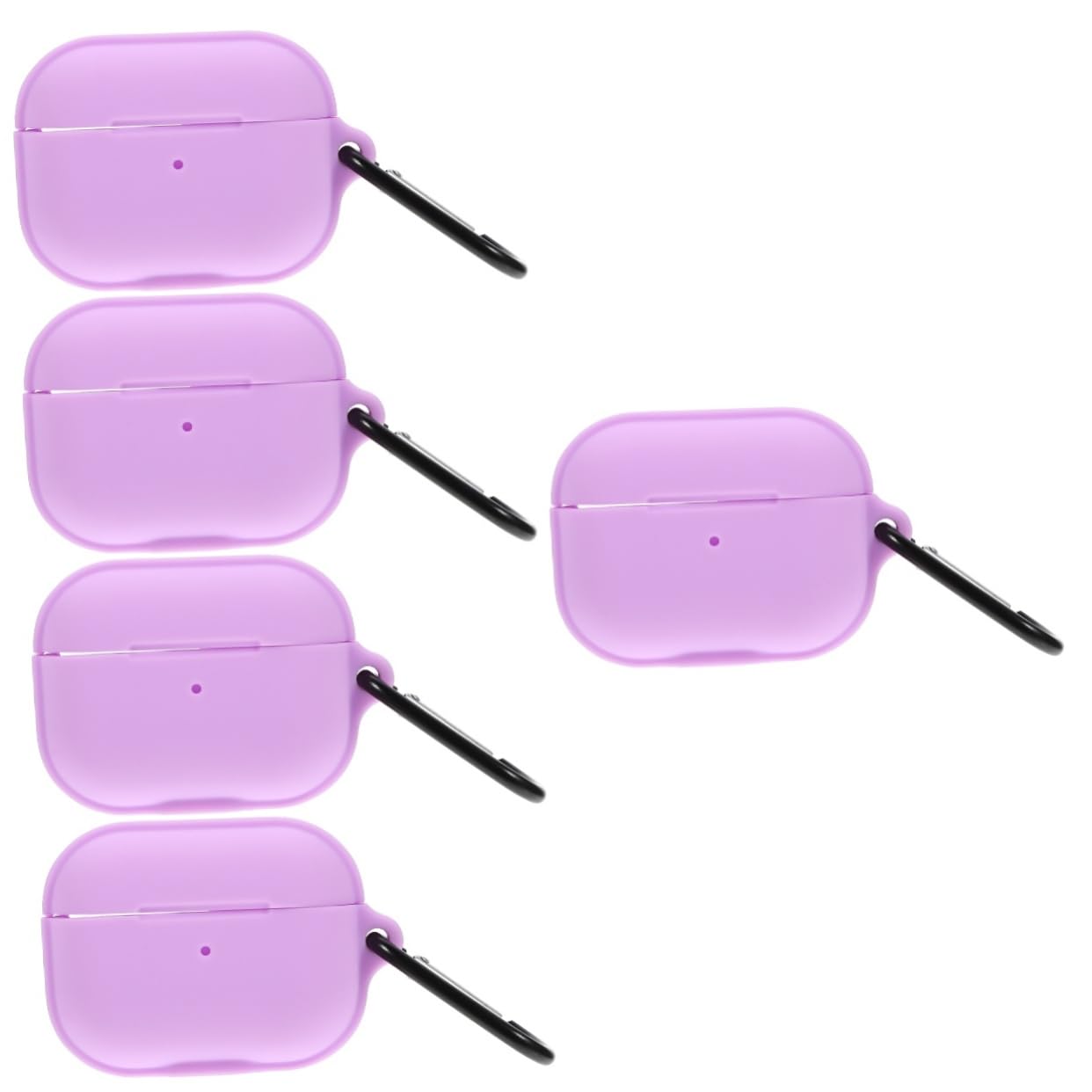 HEMOTON 5 Fundas De Silicona para Auriculares Compatibles con Soporte Magnético Diseño Resistente Y Moderno.