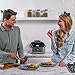 Ninja Foodi Health Grill & Air Fryer 5.7L with Cyclonic Air Technology, 5-in-1, Air Fry, Grill, Bake, Roast, Dehydrate, Dishwasher Safe Parts, Cleaning Brush, Black/Silver AG301UK