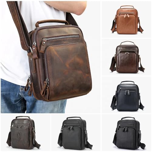 Image of Vintage Men's Satchel Crossbody Messenger Shoulder Bag Model 13
