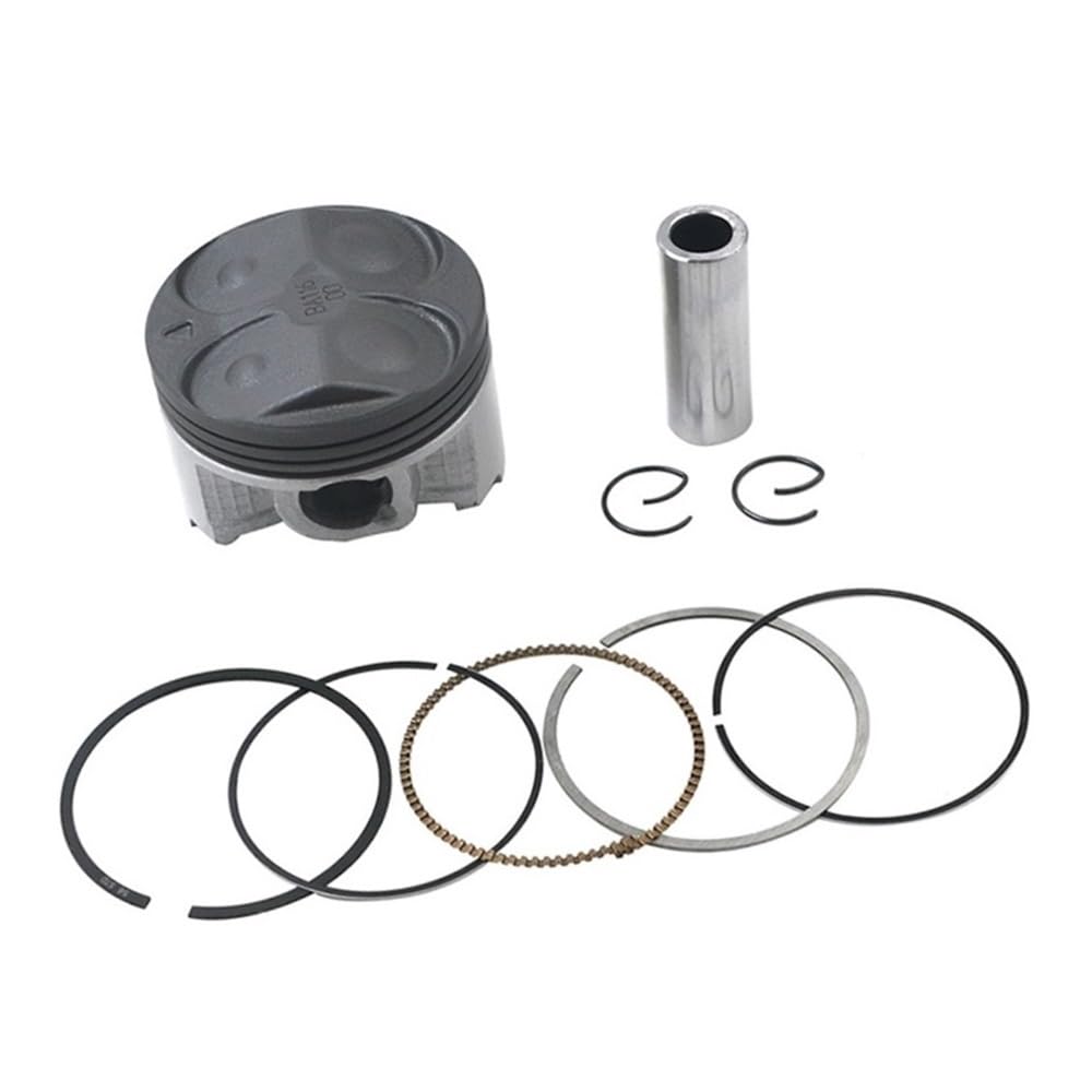 pist. Kit pistone e fasce elastiche for moto da 4 pezzi, adatti for FZR400RR 3TJ FZR 400 RR SP FZ400 4YR STD 56 mm,25,50,75 57 .(1 Set 56.25mm)