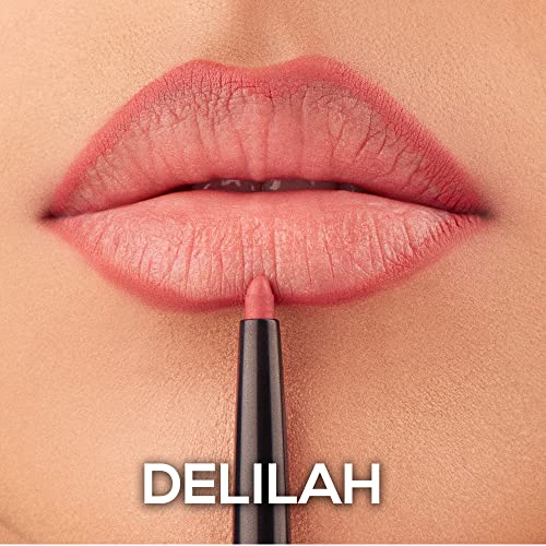 Image of RENEE Outline Lip Liner With Built in Sharpener 03 Delilah 0.35gm| Long Lasting & Smudge Proof| Matte Finish & Rich Color Payoff| One Swipe Application