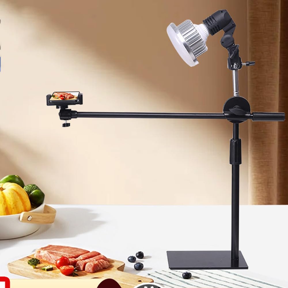 2 X Fotografia Lampada Fotografica Singolo Supporto E27 Attacco Clip Studio EU Spina