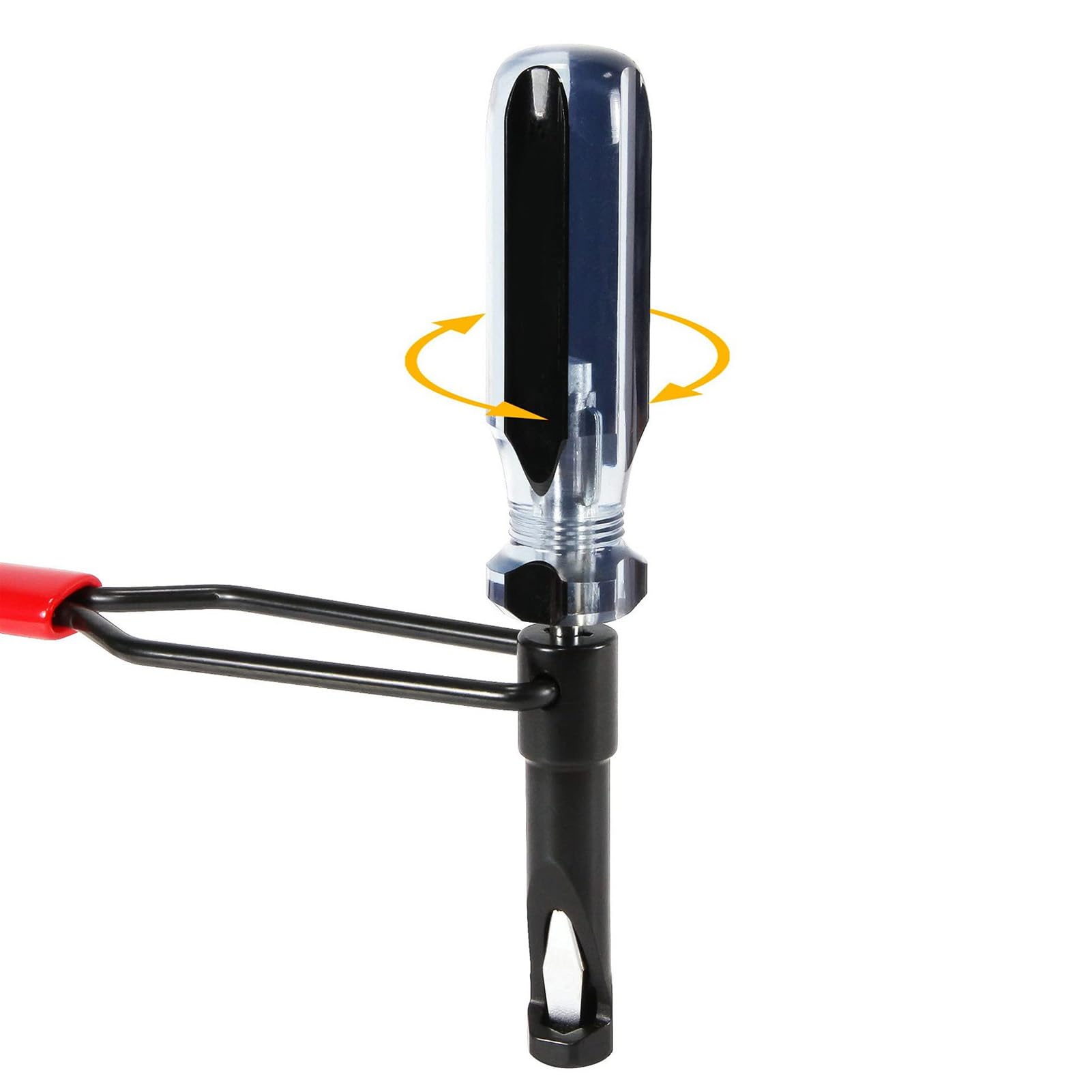 Jam Nut Valve Adjustment Tool Stainless Steel 12mm Lock Nut Valve Adjustment Tool with 7 1/2in Long Handle for Japanese Car Enthusiasts - Image 3