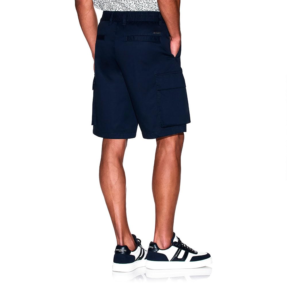 Armani Exchange Urban Style Back Logo - spodenki cargo Mężczyźni