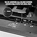 GVM 18.5'' Teleprompter Kit with Display, Aluminum Alloy for Digital Cameras/camcorders, Prompter with Remote Control & App, Colorless Spectroscope, Ultra HD Wide-Angle Lens for Video Recording