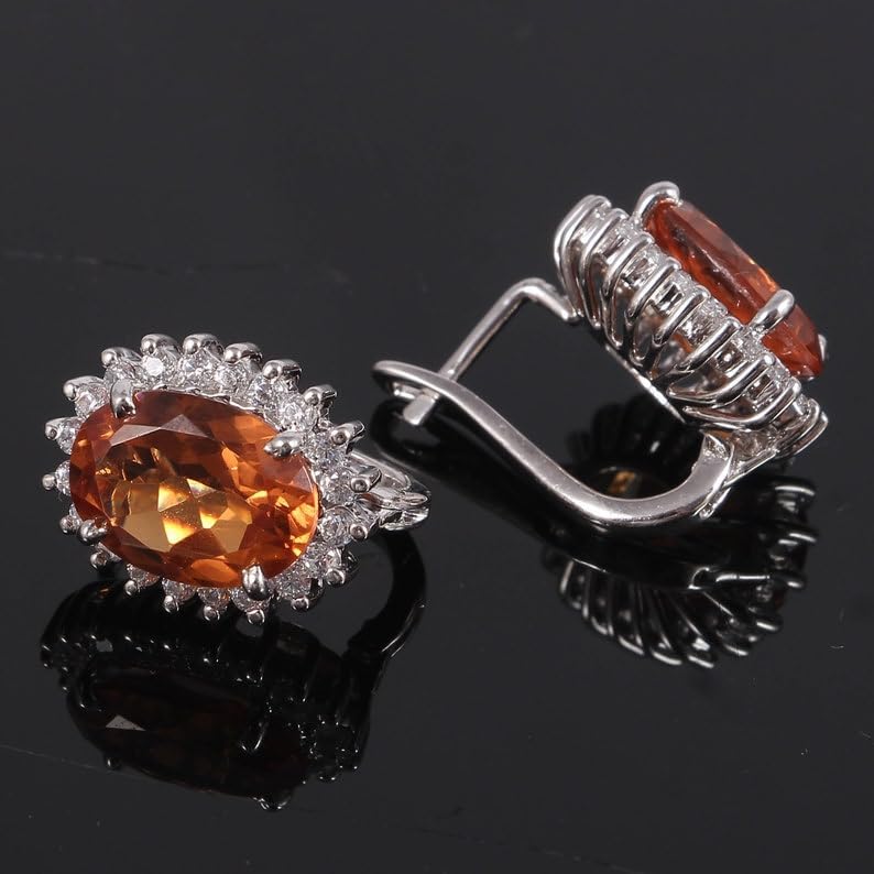 Zultanite Earrings-Seven Colour Changing Zultanite Earrings-Women Earrings-Zultanite Gemstone Earrings-Latch Back Earrings-Vintage Earrings