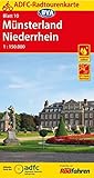  ADFC-Radtourenkarte 10 Münsterland Niederrhein 1:150.000, reiß- und wetterfest, GPS-Tracks Download (ADFC-Radtourenkarte 1:150000)