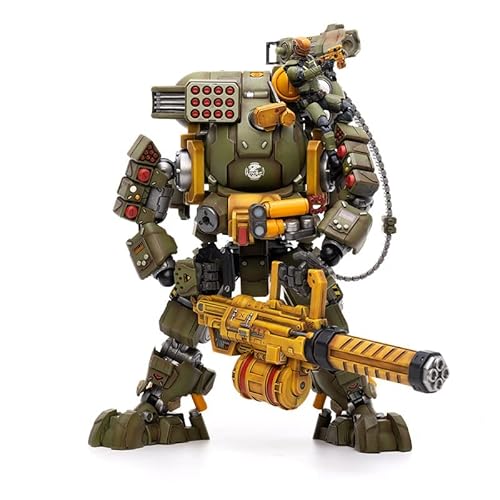 Joytoy 1/25 Iron Wrecker Mech And Pilot Figure Collection Model Dark Source (Rain Forest Mecha) #TOP19