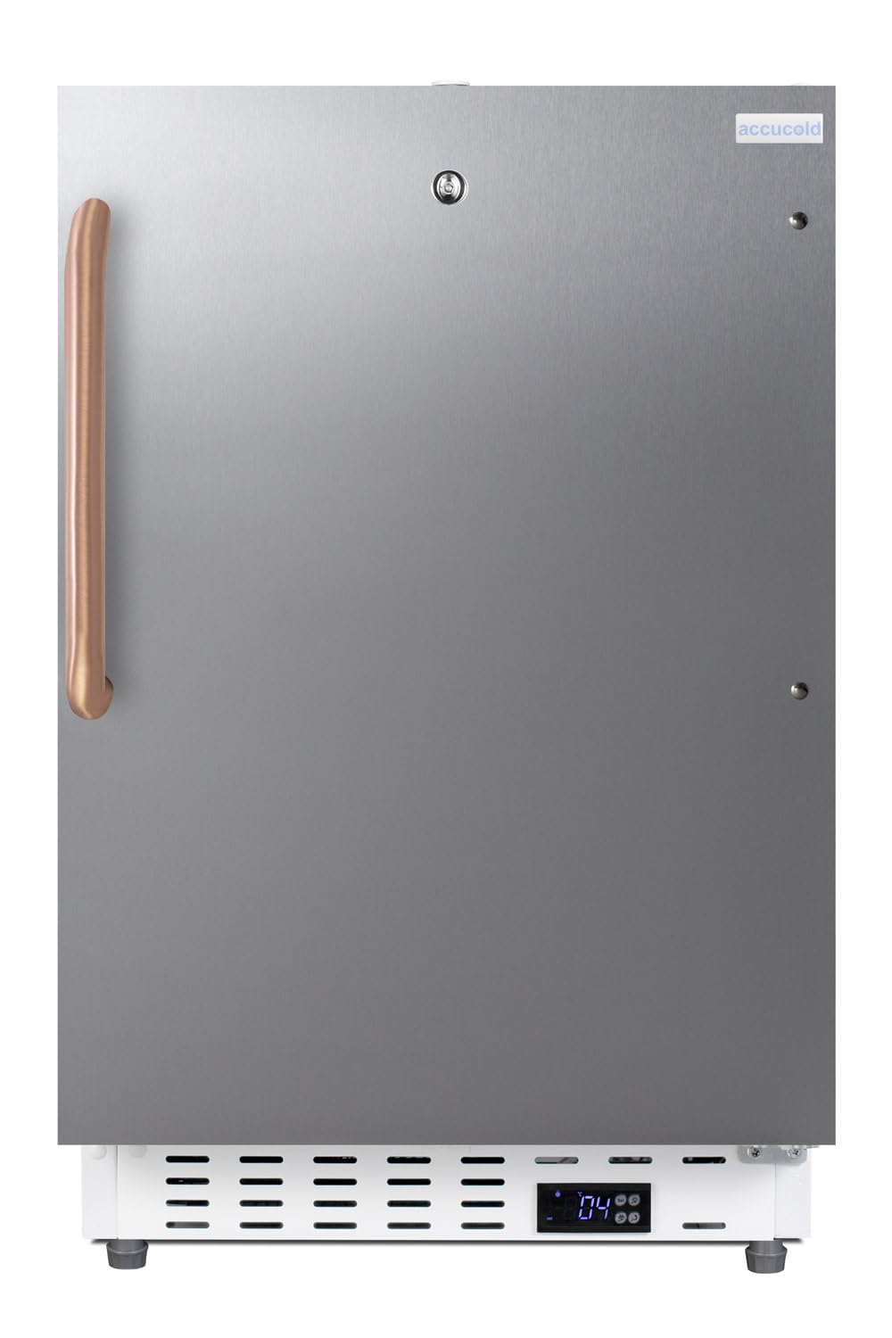Summit Appliance ADA404REFSSTBC 20" Wide Built-In All-Refrigerator, ADA Compliant, Factory-installed Lock, 3.32 cu.ft Capacity, Adjustable Shelves, Open Door Alarm, Automatic Defrost on Fridge.com
