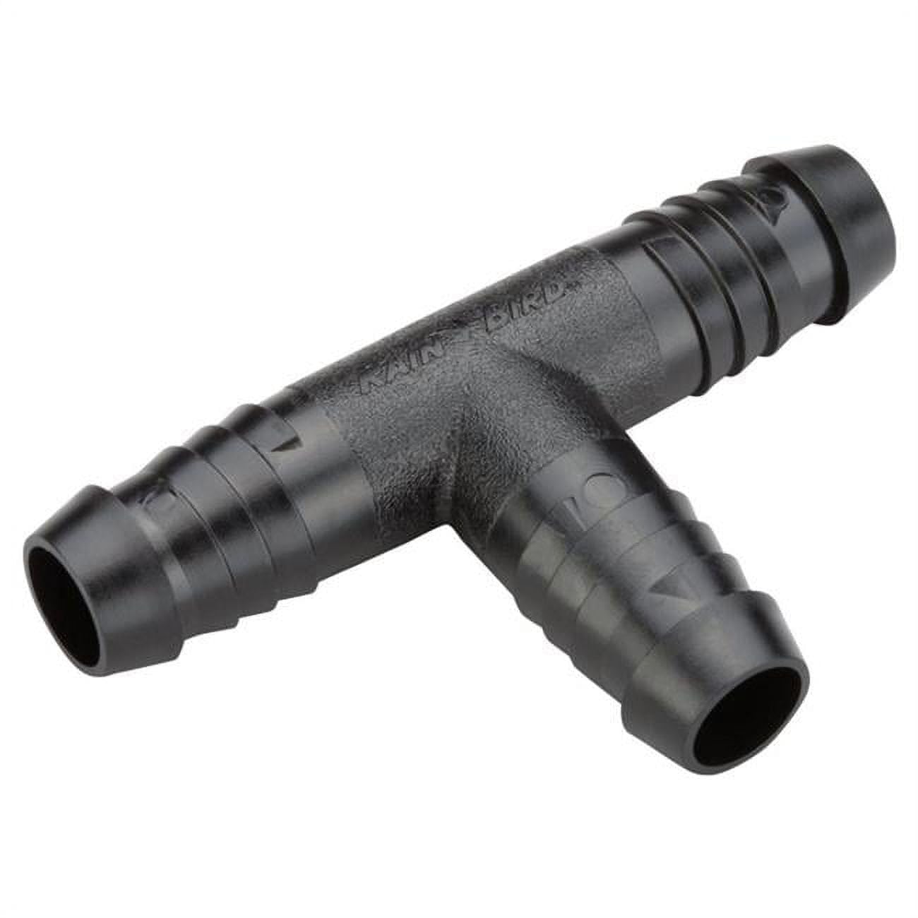 Rain Bird 7539927 0.5 in. Dia. x 0.5 in. Tee, Black - Case of 2626