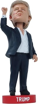 Diamond In The Rough Trump Bobblehead - 8 Inch Trump Keep Fighting Fist Pump Bobblehead Merchandise | Trump Bobble Head 2024 | Funny Trump Gifts for Trump Fans | Trump Fight Figure | Trump Merch 2024