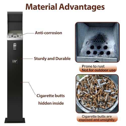 Guanpin GH-C49 Standing Cigarette Butt Receptacle thumb #2