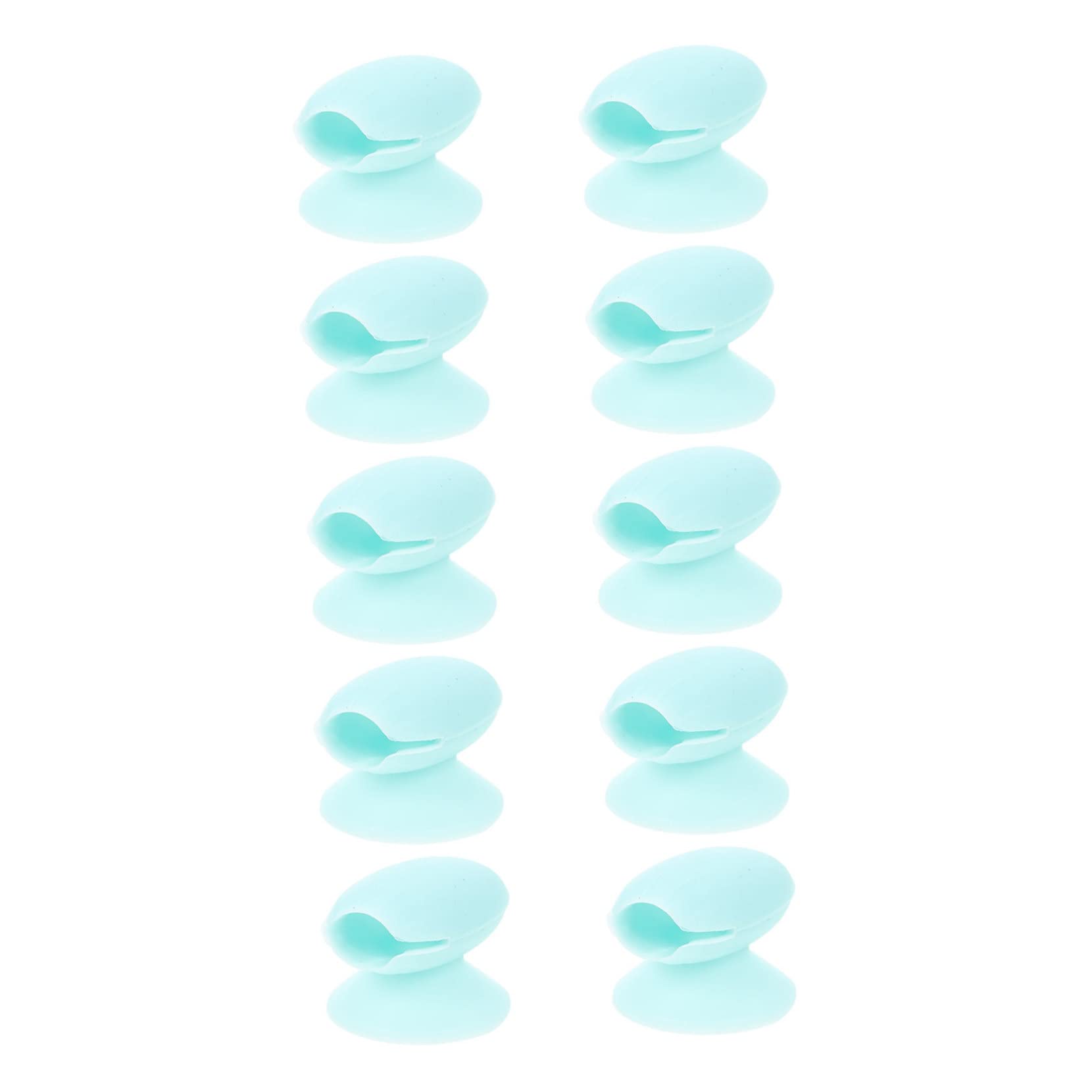 Gogogmee Silicone Lip Brush Covers 10 Pieces Lip Balms Brush Cover Lip Travel Size Sturdy for Home Office School