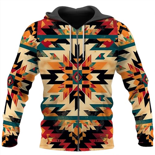 Amazon.com: Famigani Native American Southwestern Tribal Art Zip