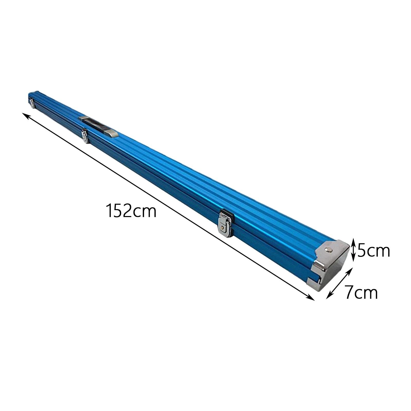 Perfeclan Étui Rigide pour Queue de Billard Portable, étui de Transport pour Queue de Billard, Rangement pour Queue de Billard en Aluminium, Accessoires de