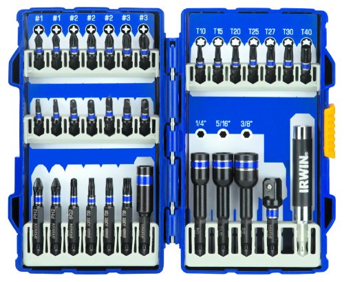 IRWIN Impact Driver Bit Set, 33-Piece (1840315)