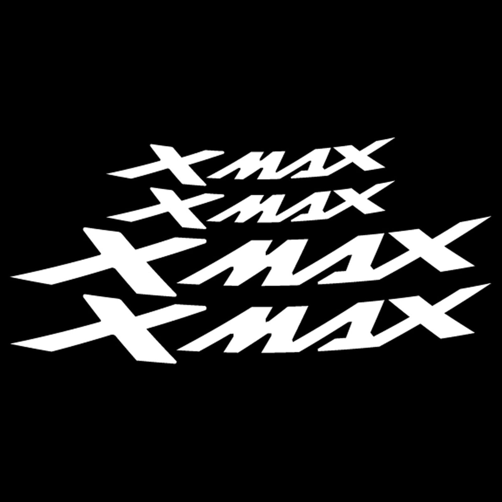 for Yamaha Xmax 150 250 300 Motorcycle Wheel Sticker Scooter Reflective Rim Decal Accessori Strip Tape(Color2)
