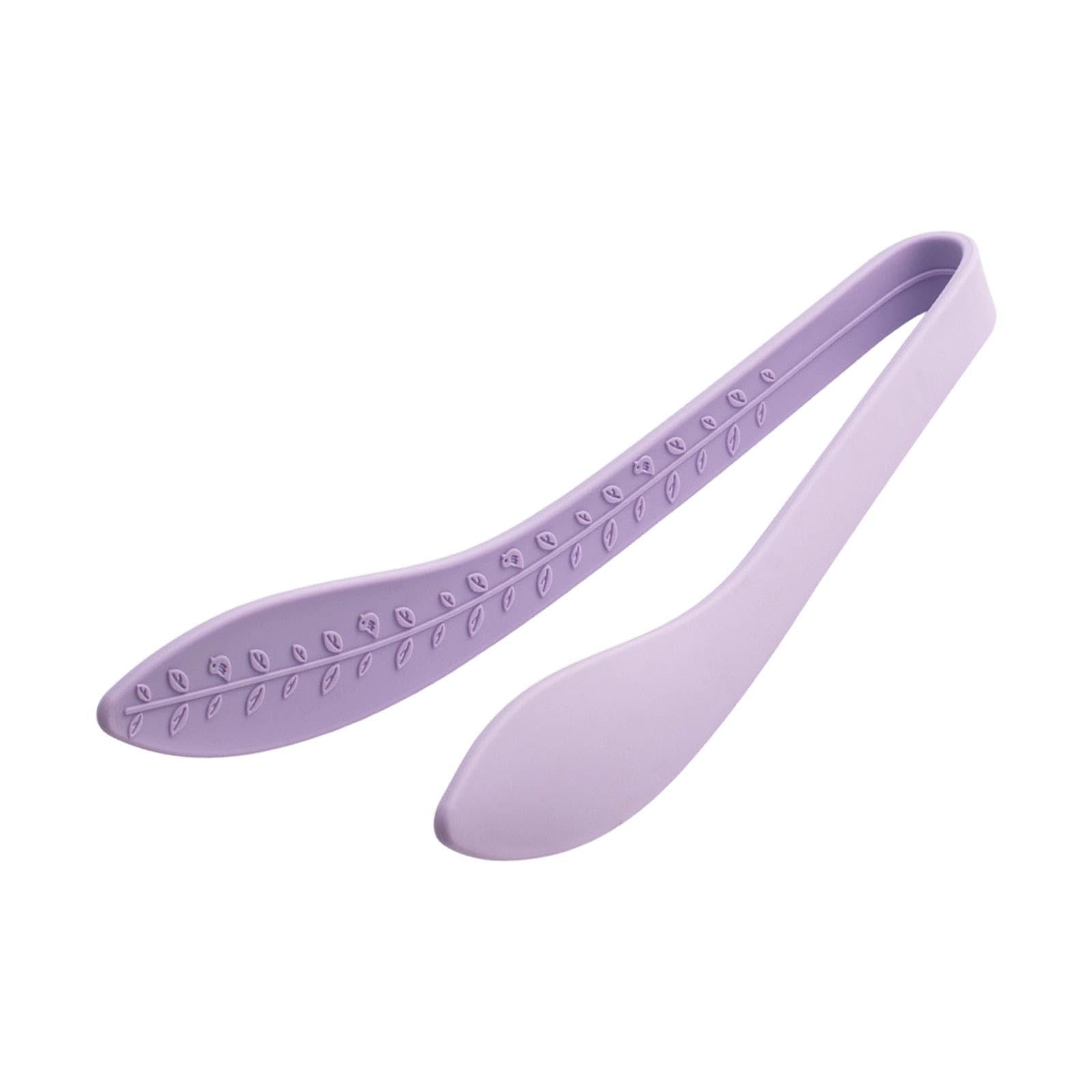 Jazuaiao Silicone High Heats Resistant Food Tongs with Ergonomic Nonslip Handle and Unseamed Design for Safe Cooking Up to 230C BBQ Tongs