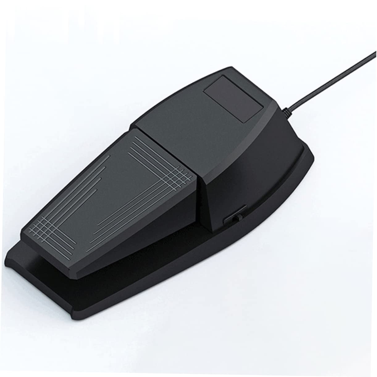 Pedale Sustain per Pianoforte Nero in Gomma Abs Resistente | Tastiera Midi e Sintetizzatore, Accessorio per Strumenti Digitali, Formato