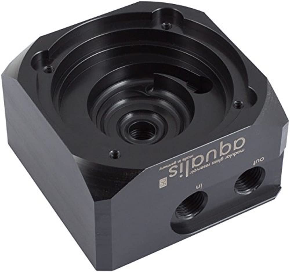 Aquacomputer Pumpenadapter für D5-Pumpen, kompatibel mit aqualis, G1/4