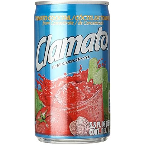 Clamato Original Tomato Cocktail, 5.5 Fluid Ounce Can, 6 Count Cover