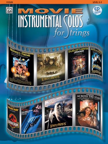 Movie Instrumental Solos (violin) --- Violon/Piano - Various --- Alfred Publishing