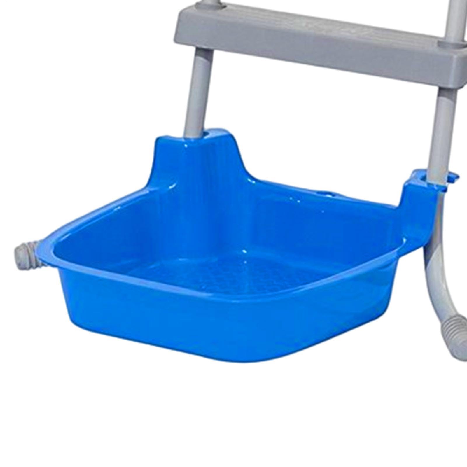 Vasca Pediluvio Pratica per Bordo Piscina Pediluvio Antiscivolo Dalla | Vasca Lavapiedi Per Piscina per Benessere in Spiaggia Dopo Nuotata Recupero Post-Allenamento Uso Do