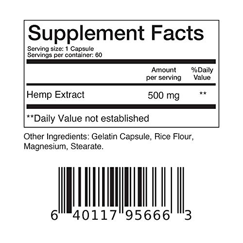 Balance Breens Hemp Extract Capsules 30,000 mg per Bottle - Supports Brain Functions, Immune Support - Rich in Omega 3-6-9 Fatty Acids - Image 7