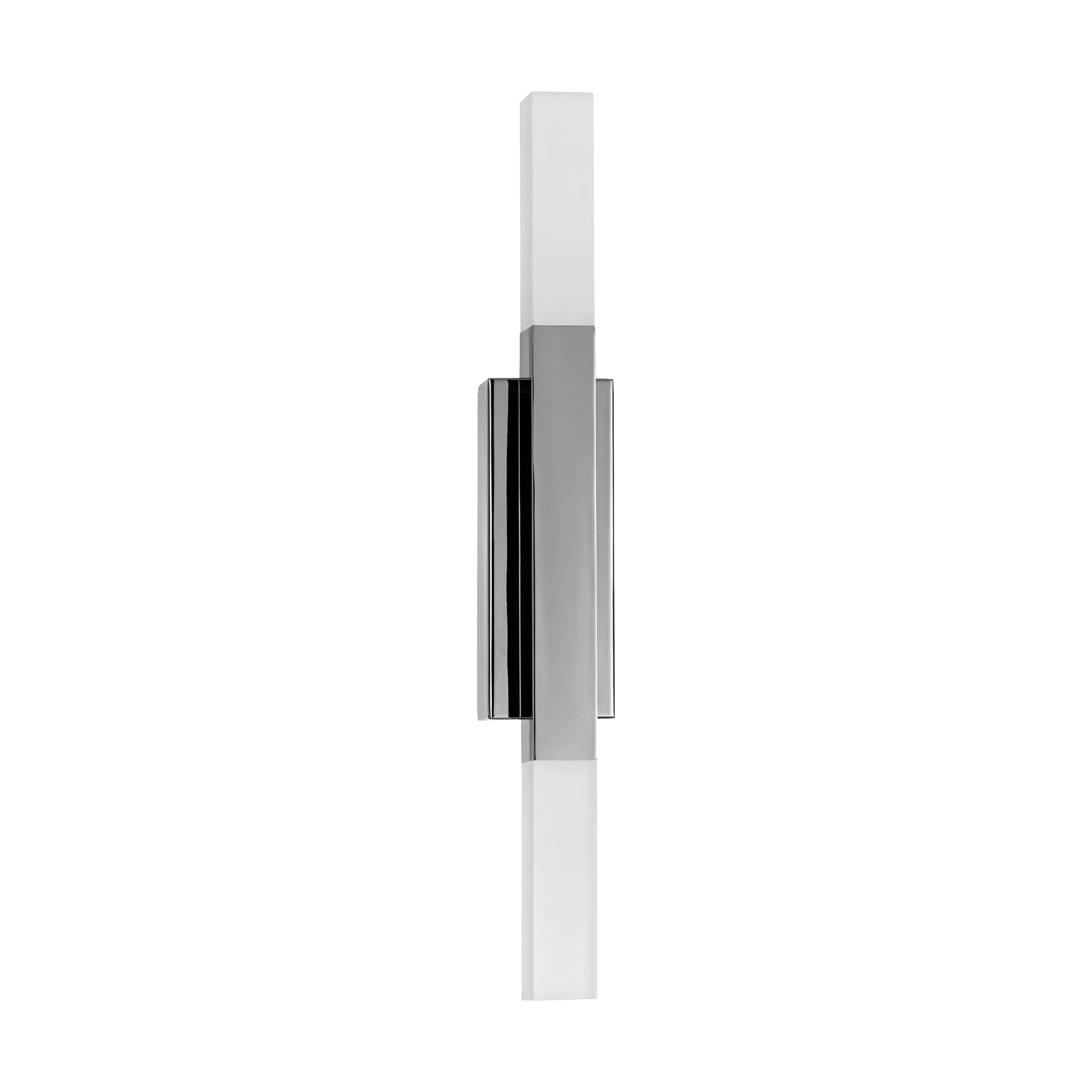 Eglo Alcudia Metal & Plastic Bathroom Mirror Light, Chrome