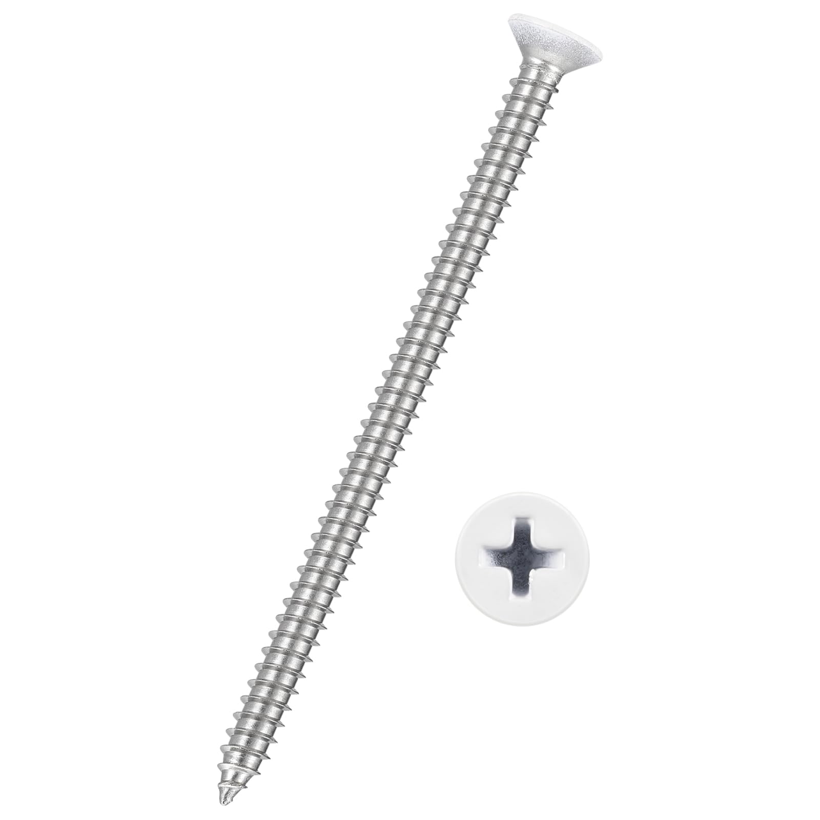 Kozelo 25pcs Phillips Flat Head Wood Screws